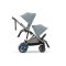 Коляска Cybex eGazelle S Taupe Frame Stormy Blue