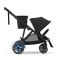 Коляска Cybex eGazelle S Black Frame Moon Black