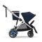 Коляска Cybex eGazelle S Silver Frame Ocean Blue