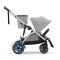 Коляска Cybex eGazelle S Silver Frame Stone Grey
