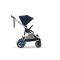 Коляска Cybex eGazelle S Silver Frame Ocean Blue
