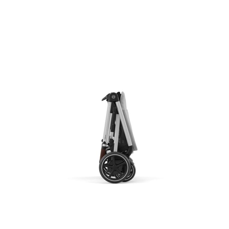 Коляска Cybex eGazelle S Silver Frame Stone Grey