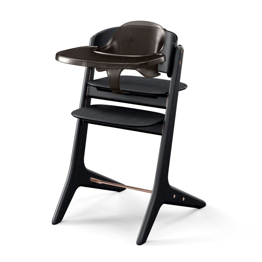 Стільчик для годуванняCybex Lemo Platinum 3в1 Black Wood