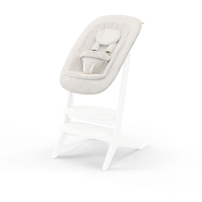 Баунсер Cybex Lemo Platinum White Wood