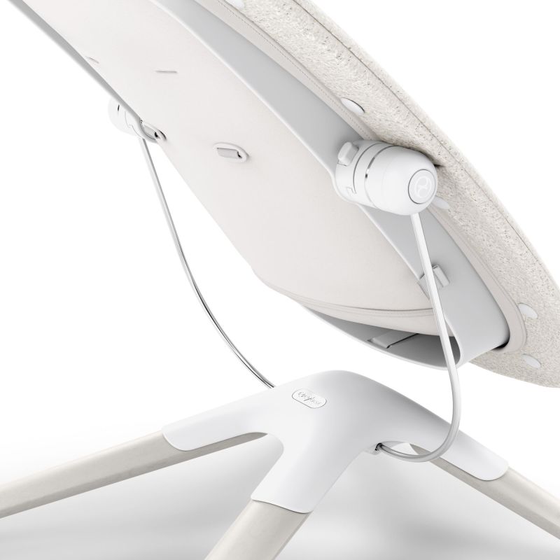 Баунсер Cybex Lemo Platinum White Wood