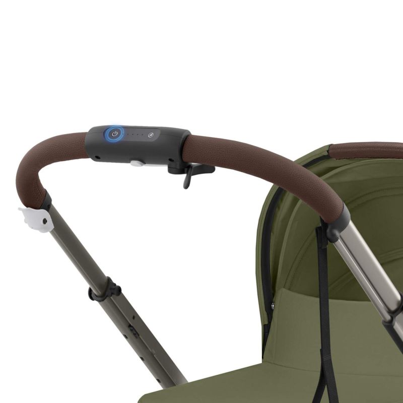 Коляска Cybex eGazelle S Taupe Frame Moss Green