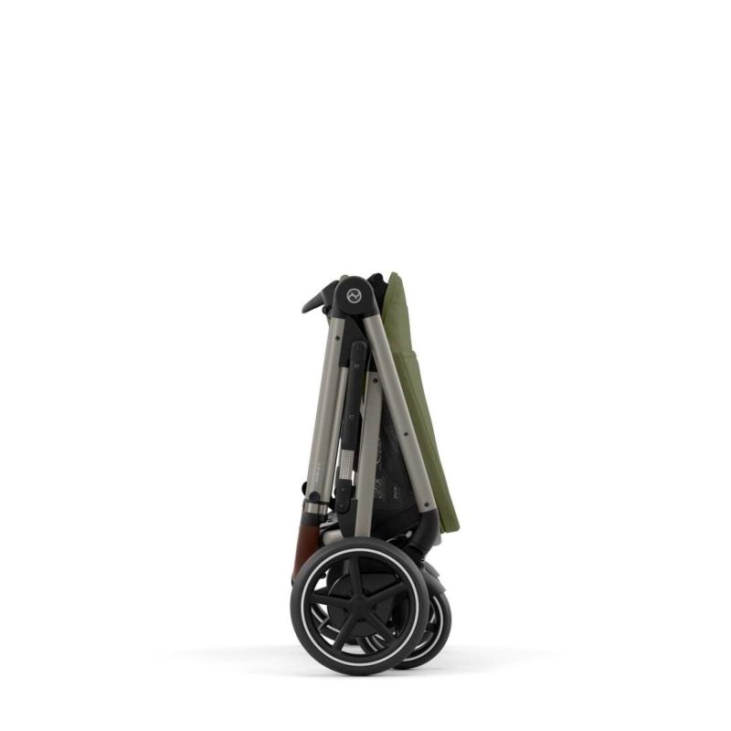Коляска Cybex eGazelle S Taupe Frame Moss Green