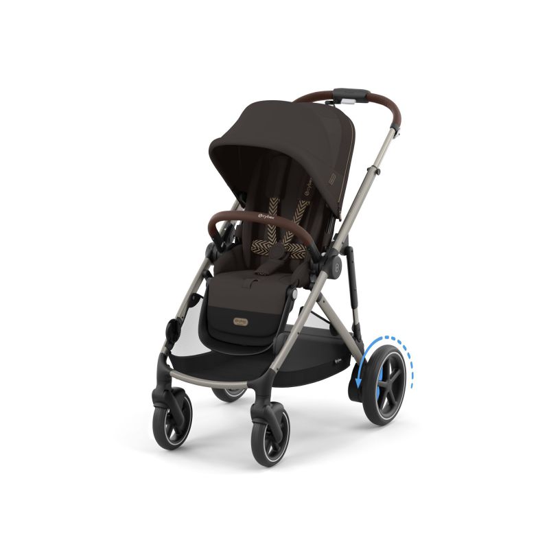 Коляска Cybex eGazelle S Taupe Frame Chocolate Brown