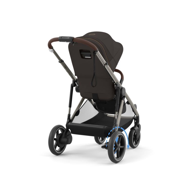 Коляска Cybex eGazelle S Taupe Frame Chocolate Brown