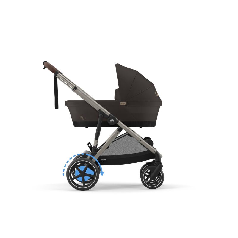 Коляска Cybex eGazelle S Taupe Frame Chocolate Brown