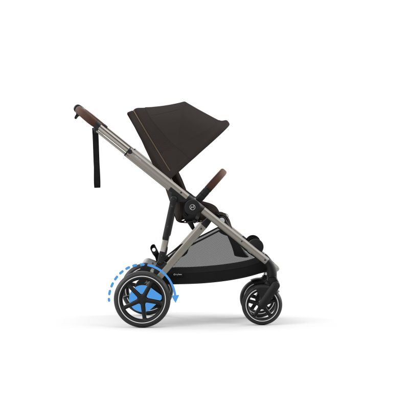 Коляска Cybex eGazelle S Taupe Frame Chocolate Brown
