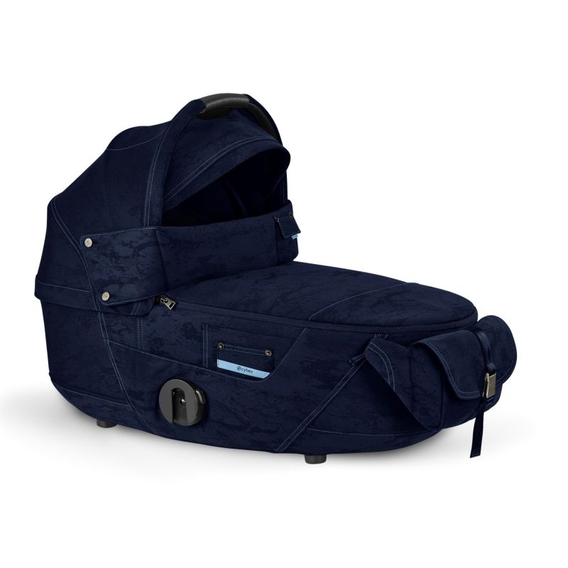 Люлька Cybex Mios 3 Lux Carry Cot Rebellious Luxury Denim Blue