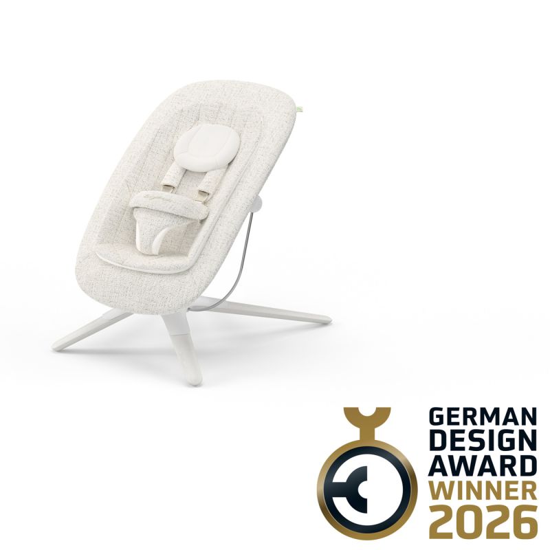 Баунсер Cybex Lemo Platinum White Wood