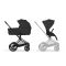 Коляска 2 в 1 Cybex Priam 5.0 Comfort Collection Sepia Black шасси Matt Black