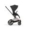 Коляска 2 в 1 Cybex Priam 5.0 Comfort Collection Sepia Black шасси Rosegold