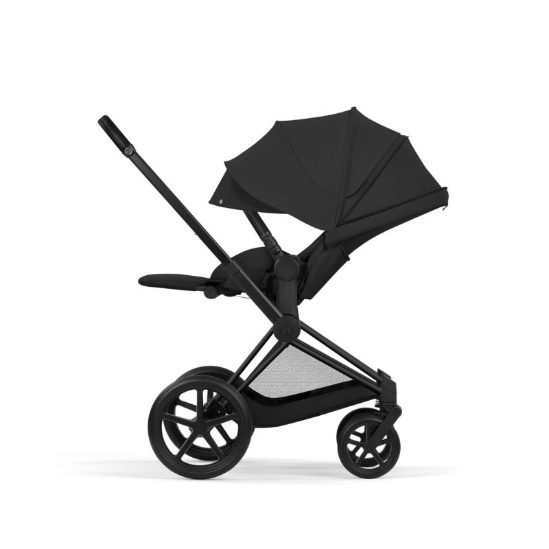 Коляска 2 в 1 Cybex Priam 5.0 Comfort Collection Sepia Black шасси Matt Black
