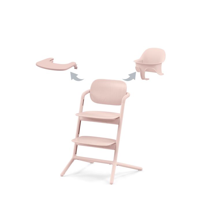 Стульчик для кормления Cybex Lemo 3 в 1 Pearl Pink