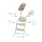 Стульчик для кормления Cybex Lemo 4 в 1 Sand White