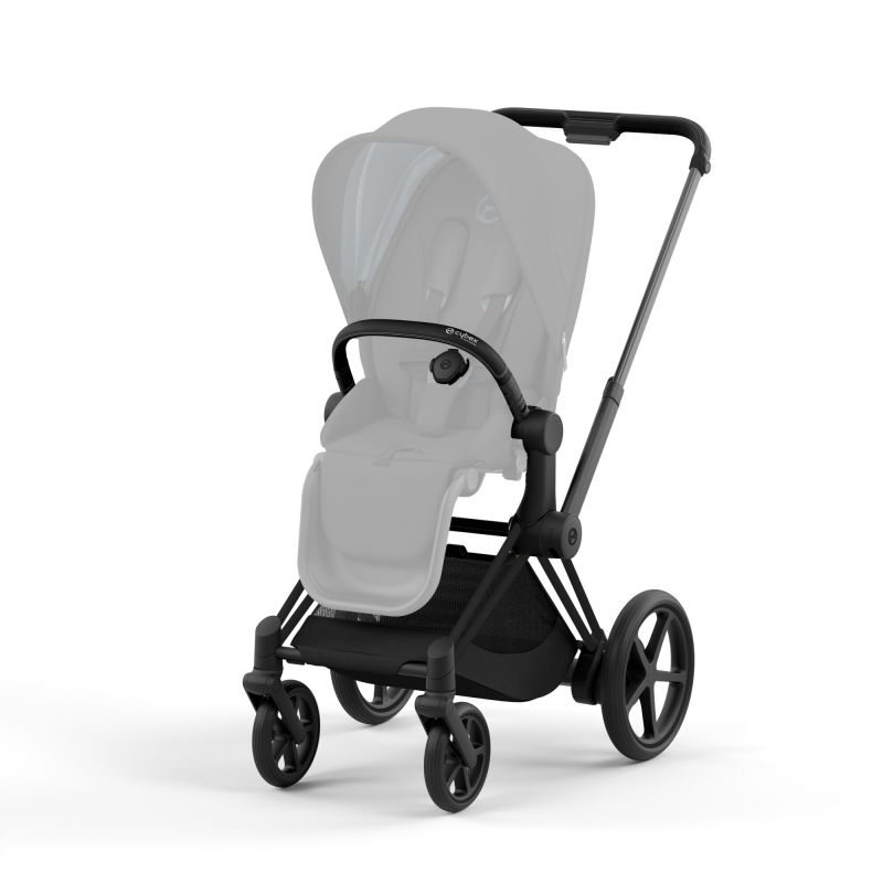 Шасси Cybex e-Priam New Generation с каркасом Matt Black с электроприводом