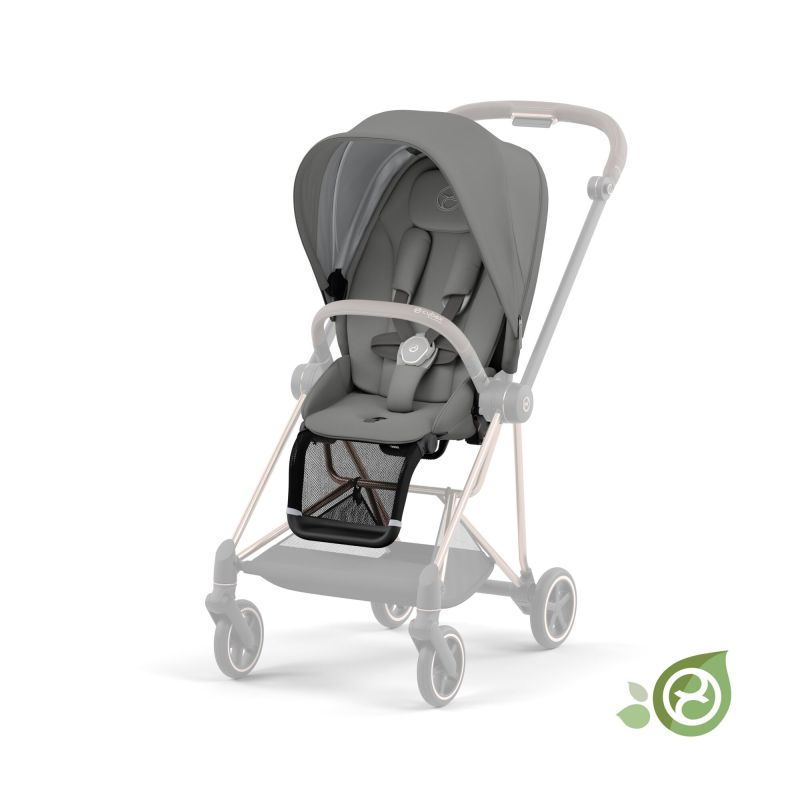 Текстиль для прогулочного блока Cybex Mios New Generation Pearl Grey (Conscious Collection)