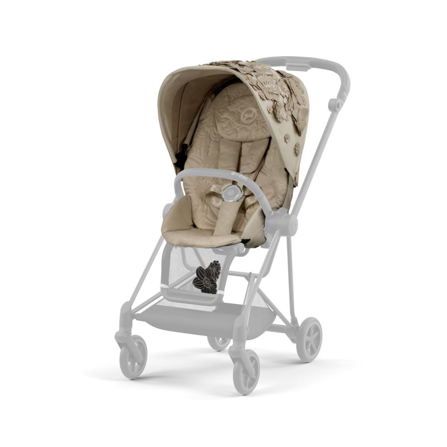 Текстиль для прогулочного блока Cybex Mios New Generation Simply Flowers Beige (Fashion Collection)