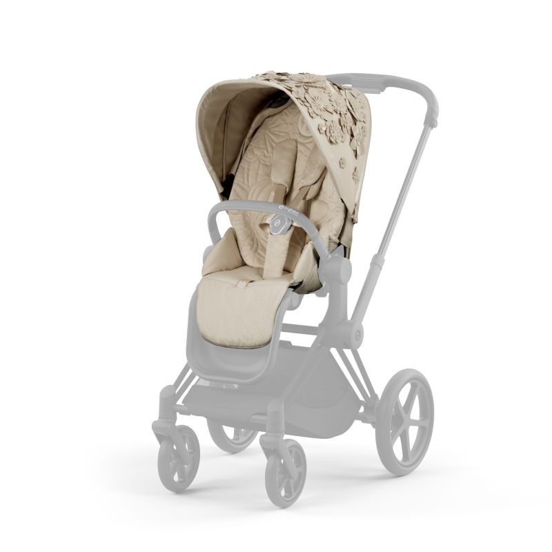 Текстиль для прогулочного блока Cybex Priam New Generation Simply Flowers Beige (Fashion Collection)
