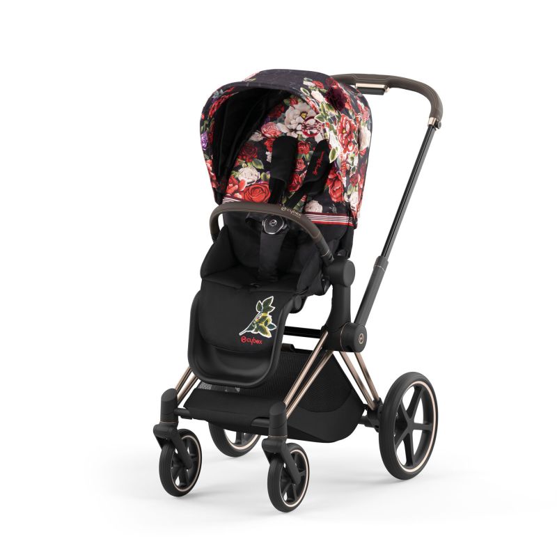 Текстиль для прогулочного блока Cybex Priam New Generation Spring Blossom Dark (Fashion Collection)