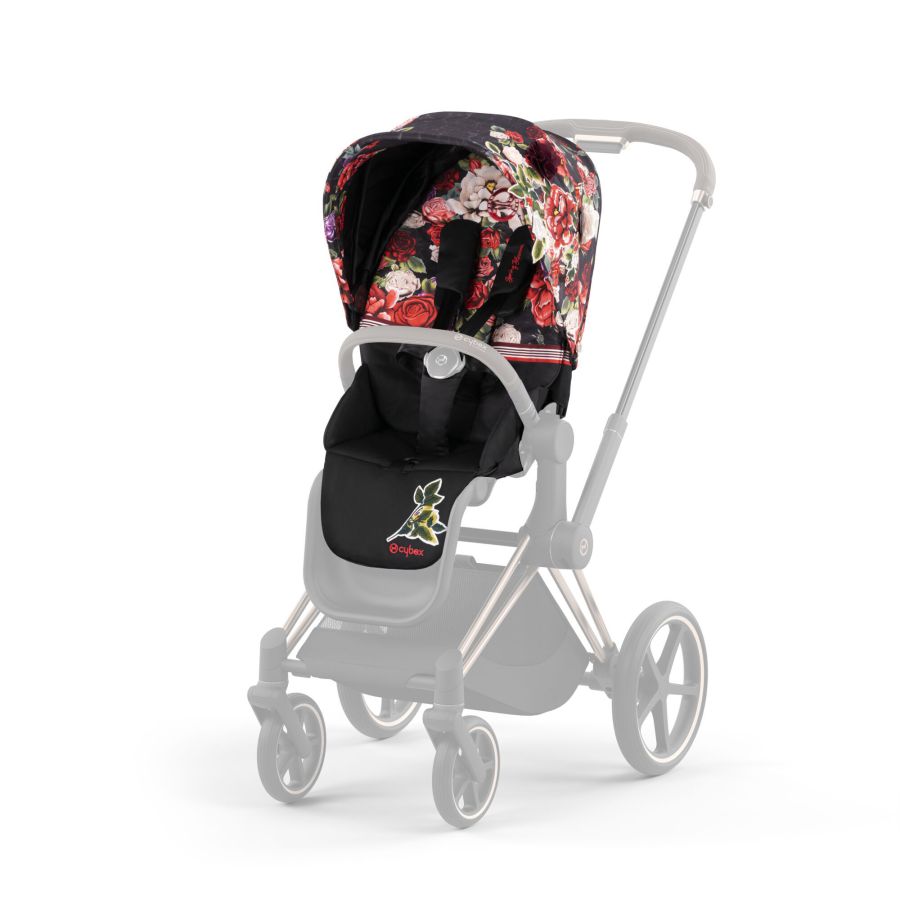 Текстиль для прогулочного блока Cybex Priam New Generation Spring Blossom Dark (Fashion Collection)