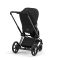 Шасси Cybex e-Priam New Generation с каркасом Matt Black с электроприводом