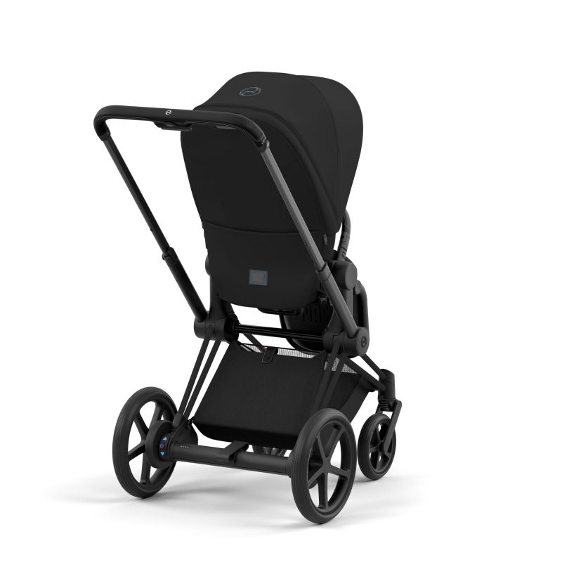 Шасси Cybex e-Priam New Generation с каркасом Matt Black с электроприводом