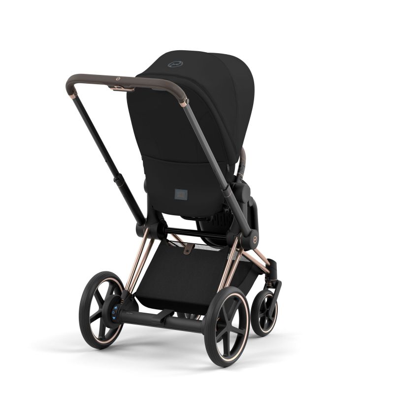 Шасси Cybex e-Priam New Generation с каркасом Rose gold с электроприводом