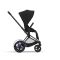 Шасси Cybex e-Priam New Generation с каркасом Matt Black с электроприводом
