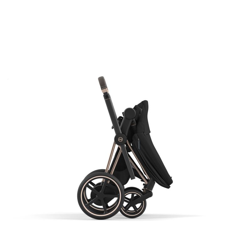 Шасси Cybex e-Priam New Generation с каркасом Rose gold с электроприводом