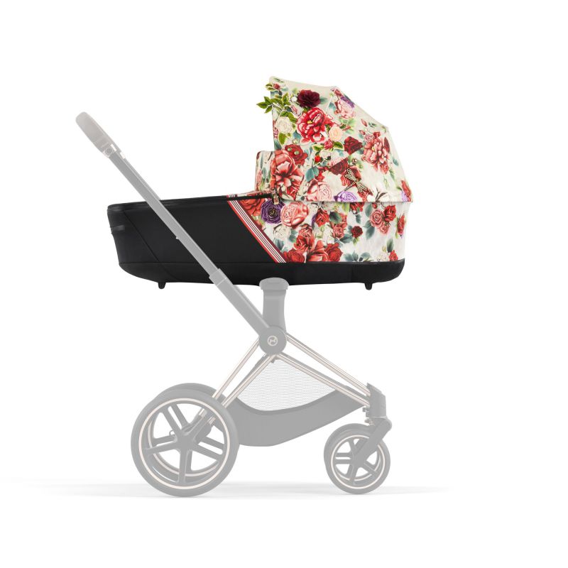 Люлька Cybex Priam Lux New Generation Spring Blossom Light (Fashion Collection)