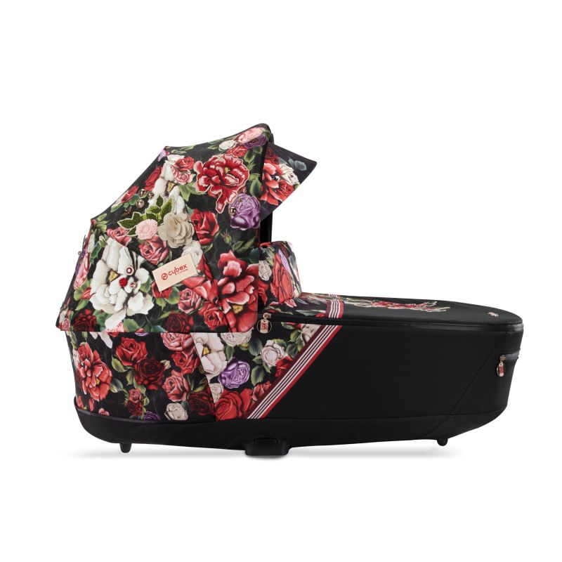 Люлька Cybex Priam Lux New Generation Spring Blossom Dark (Fashion Collection)