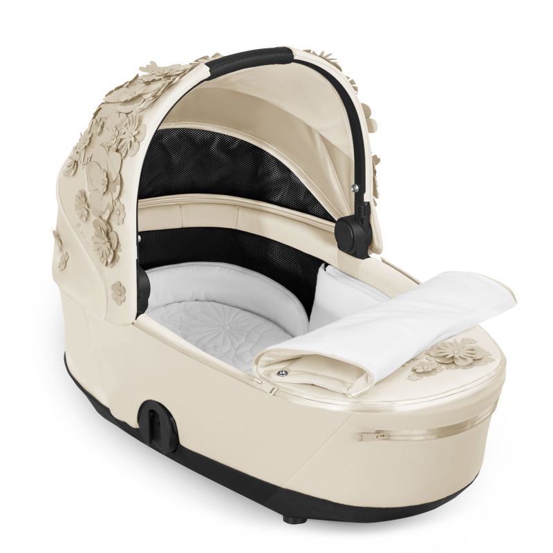 Люлька Cybex Mios Lux New Generation Simply Flowers Beige (Fashion Collection)