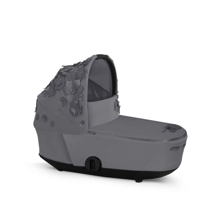 Люлька Cybex Mios Lux New Generation Simply Flowers Grey (Fashion Collection)