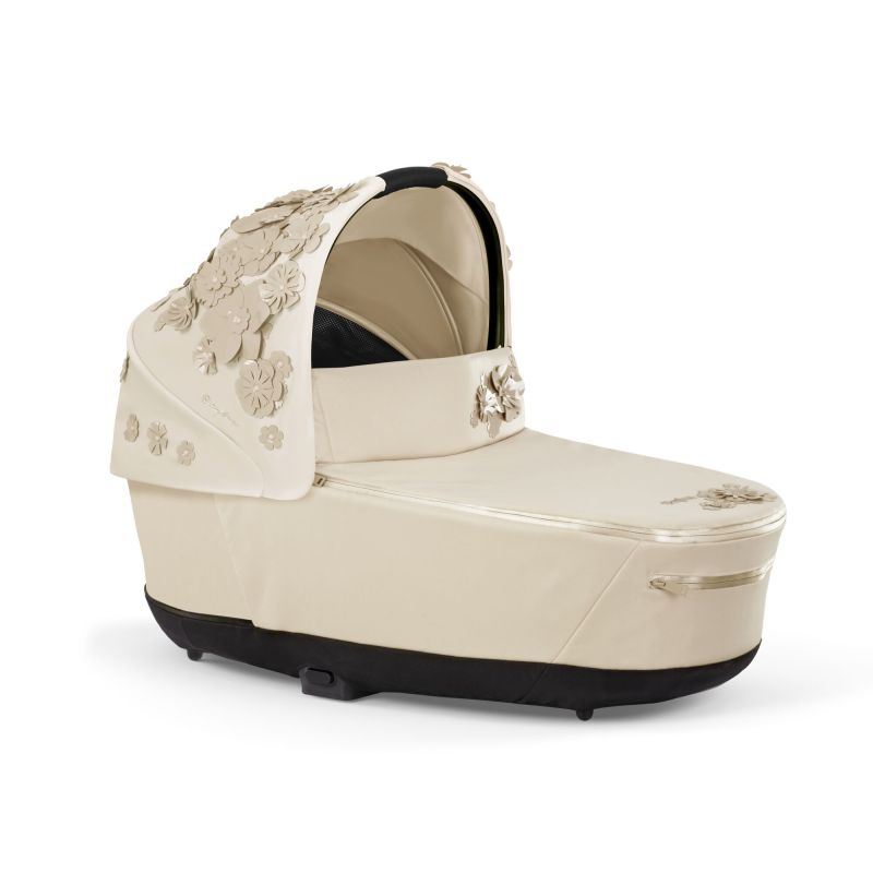Люлька Cybex Priam Lux New Generation Simply Flowers Beige (Fashion Collection)