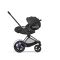 Шасси Cybex e-Priam New Generation с каркасом Matt Black с электроприводом