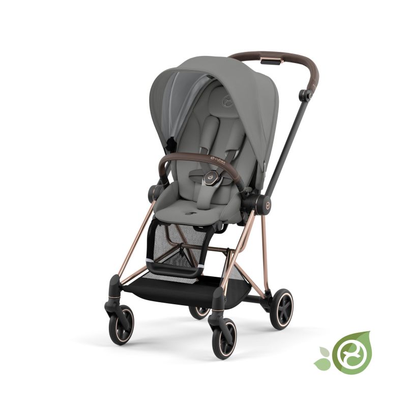 Текстиль для прогулочного блока Cybex Mios New Generation Pearl Grey (Conscious Collection)