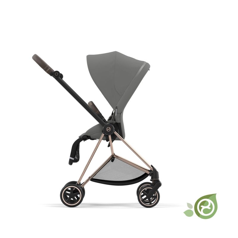 Текстиль для прогулочного блока Cybex Mios New Generation Pearl Grey (Conscious Collection)