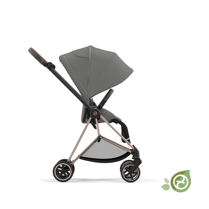 Текстиль для прогулочного блока Cybex Mios New Generation Pearl Grey (Conscious Collection)