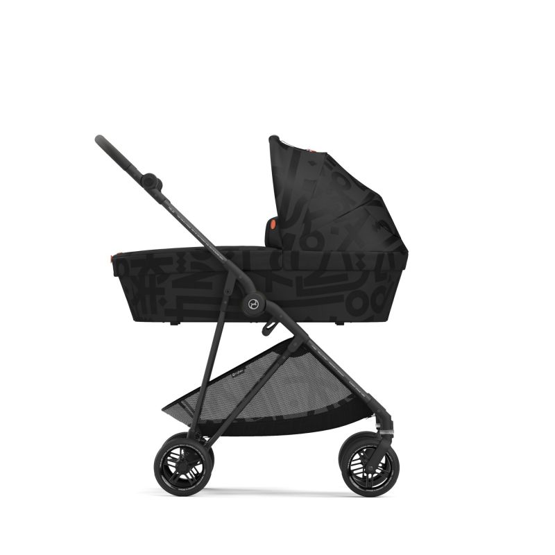 Люлька Cybex Melio NEW Real Black (Fashion Collection)