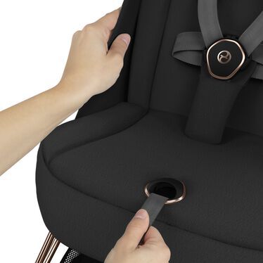 Прогулянкова коляска Cybex Coya Mirage Grey / Rosegold