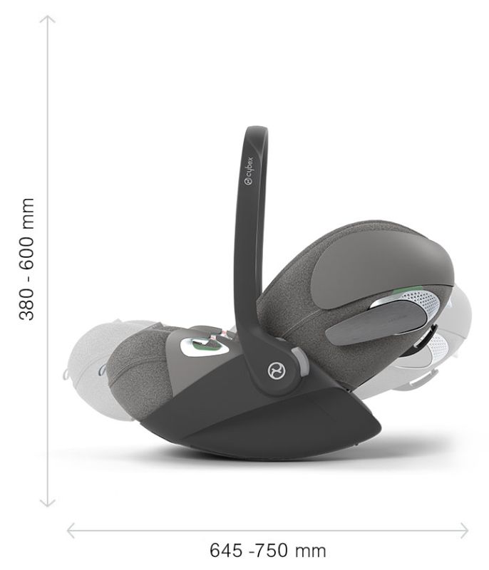 Автокрісло Cybex Cloud T i-Size Mirage Grey