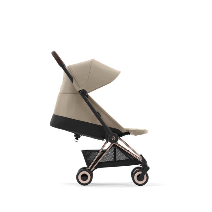 Прогулочная коляска Cybex Coya Cozy Beige / Rosegold