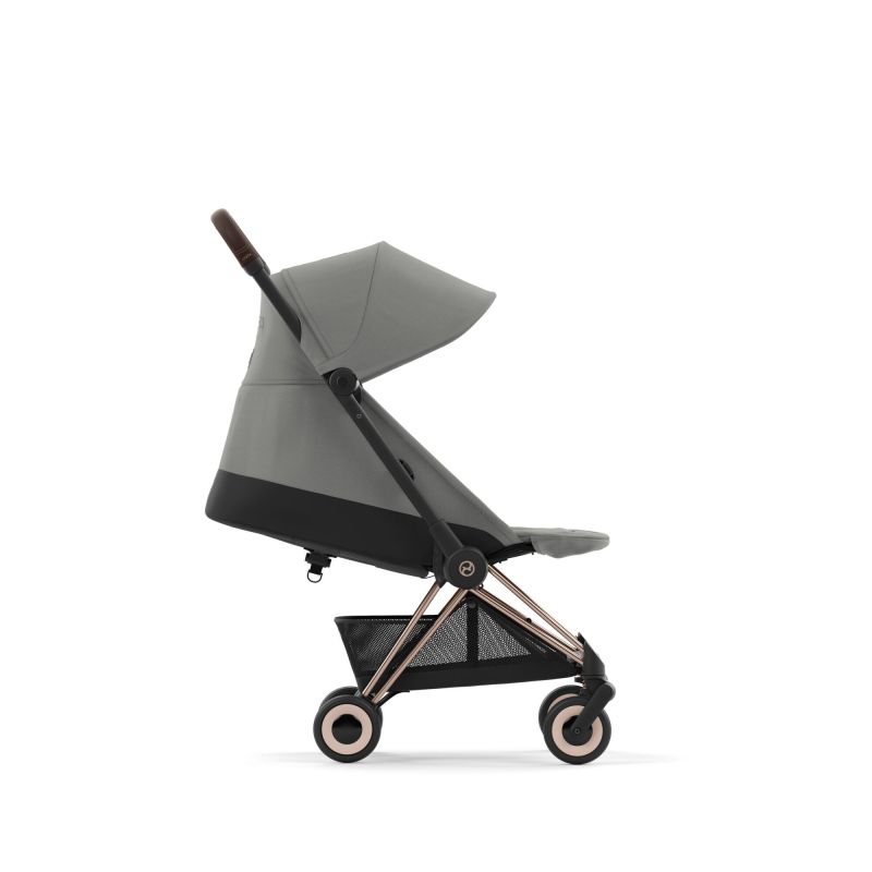 Прогулянкова коляска Cybex Coya Mirage Grey / Rosegold