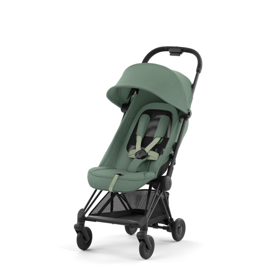 Прогулянкова коляска Cybex Coya Leaf Green / Matt Black