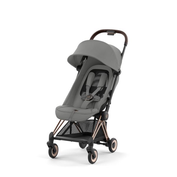 Прогулянкова коляска Cybex Coya Mirage Grey / Rosegold