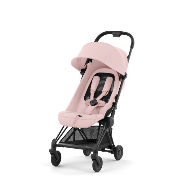 Прогулянкова коляска Cybex Coya Peach Pink / Matt Black